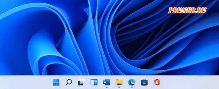 панели задач Windows 11