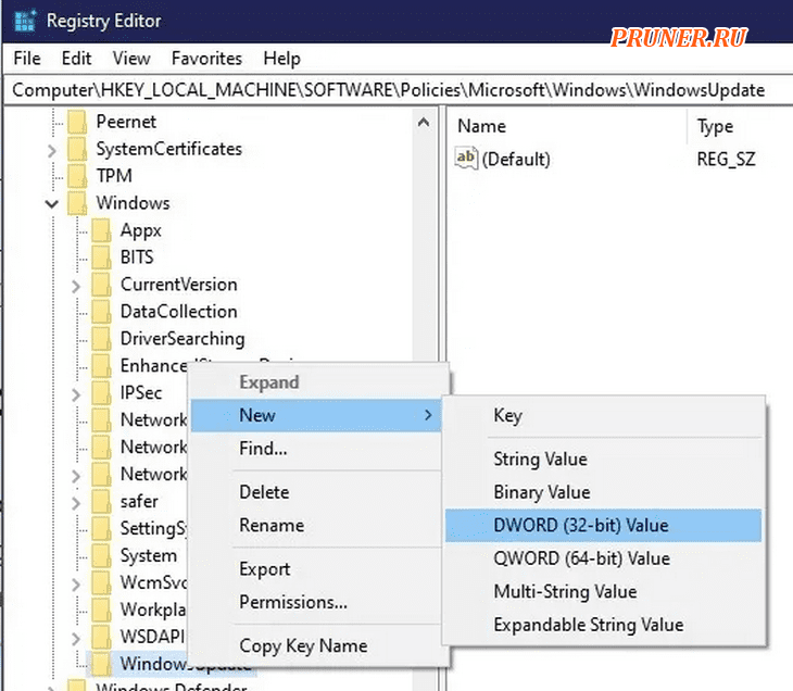 Windows 11 Registry Dword