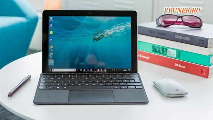 Microsoft Surface Go (2018) — вид спереди